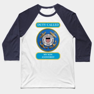 DutyCalledCoastGuard Son Baseball T-Shirt